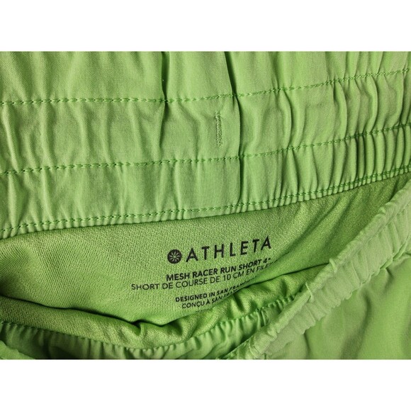 Athleta Women's Mesh Racer Run 4" Athletic Shorts Size S - Picture 2 of 3
